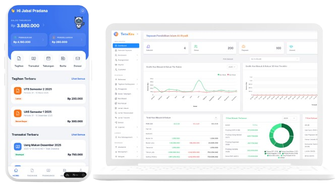 Aplikasi Keuangan Sekolah & Pesantren
